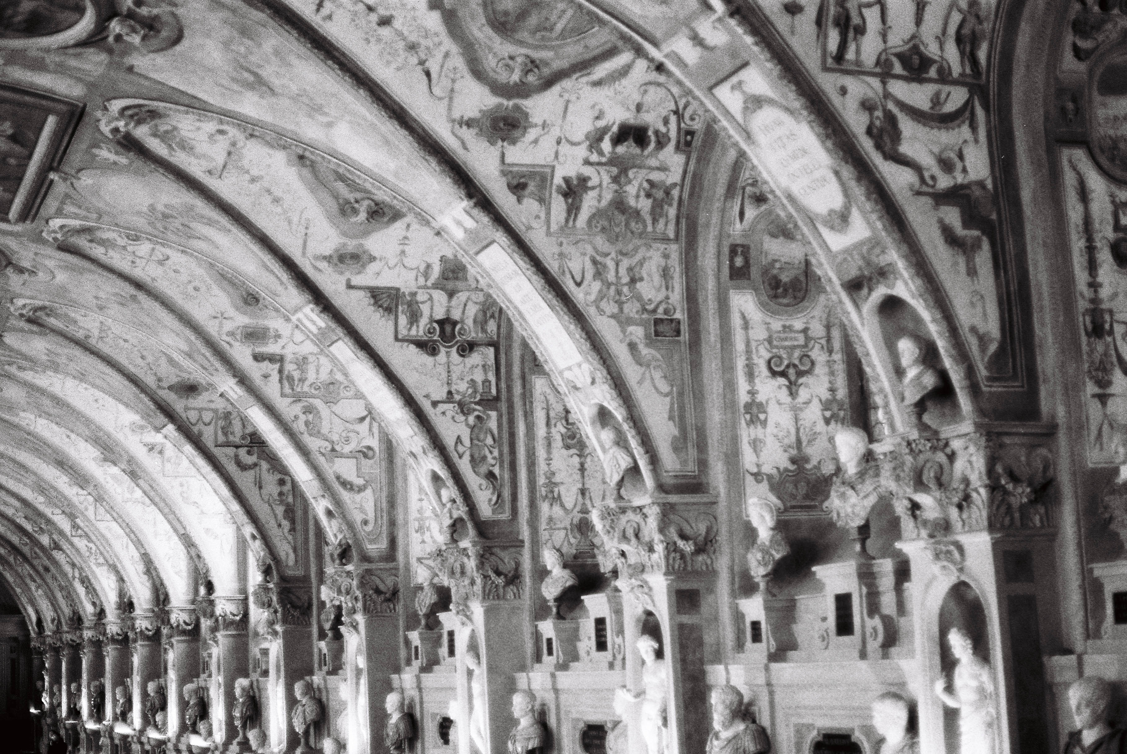 A large room in a German castle